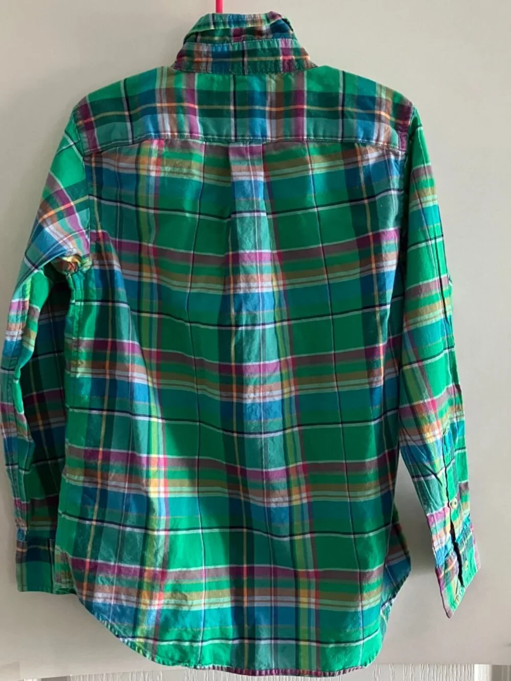 Polo Ralph Lauren Boy's Classic Button Down Shirts Size 7 Long Sleeve Lot of 2.